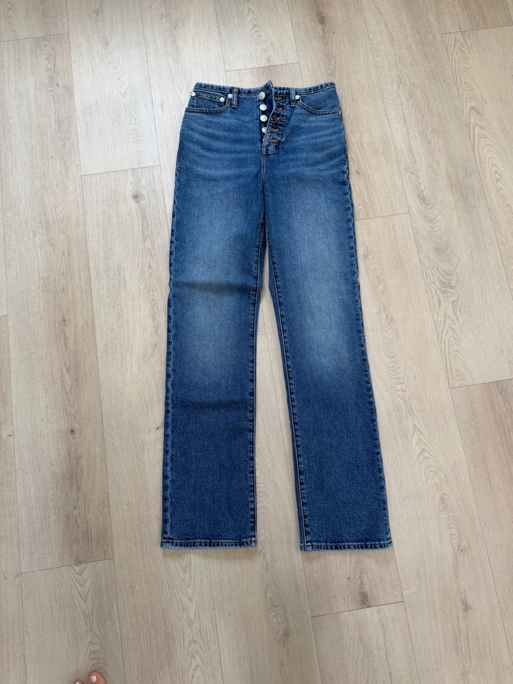 Madewell High Rise 90s Straight jeans